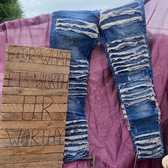 111-UR Powerful ❤️~JUSTCAVALLI-Shredded Luxury - Picture 4 of 15